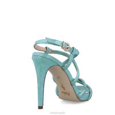 Menbur mujer biverona 204L5395 tacones altos verde