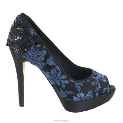 Menbur mujer bobadilla 204L1189 tacones altos azul oscuro