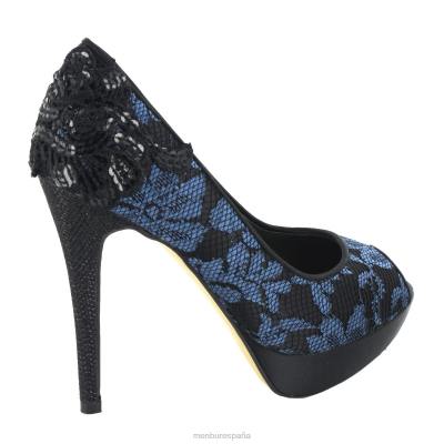 Menbur mujer bobadilla 204L1189 tacones altos azul oscuro