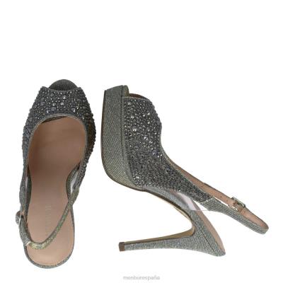 Menbur mujer bolina 204L831 tacones altos gris