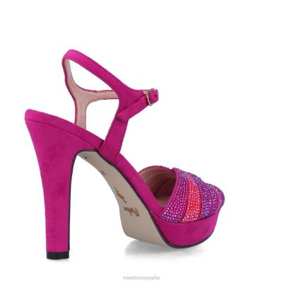 Menbur mujer borgesati 204L5356 tacones altos rosa