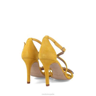 Menbur mujer borgo 204L4572 tacones altos amarillo