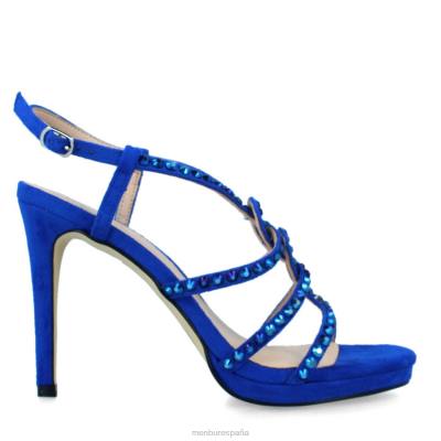 Menbur mujer borgosatollo 204L4905 tacones altos azul medio