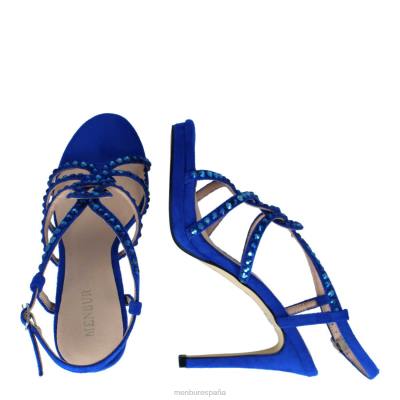 Menbur mujer borgosatollo 204L4905 tacones altos azul medio