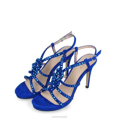 Menbur mujer borgosatollo 204L4905 tacones altos azul medio