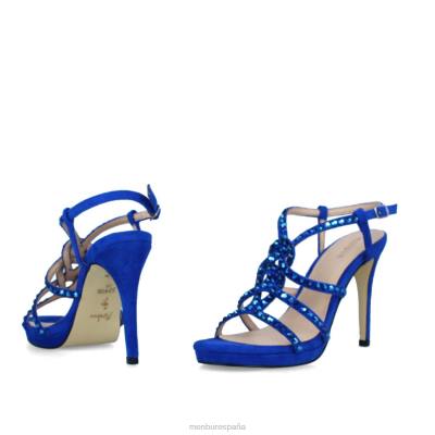 Menbur mujer borgosatollo 204L4905 tacones altos azul medio