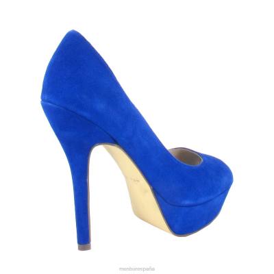 Menbur mujer boudón 204L4507 tacones altos azul medio