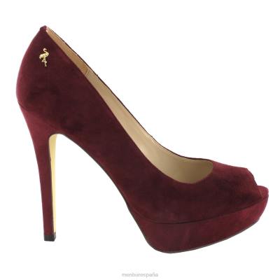 Menbur mujer boudón 204L4509 tacones altos rojo