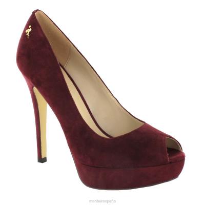 Menbur mujer boudón 204L4509 tacones altos rojo