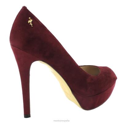 Menbur mujer boudón 204L4509 tacones altos rojo