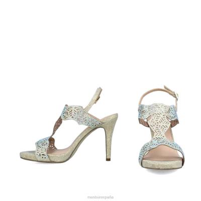 Menbur mujer brenner 204L4060 tacones altos beige