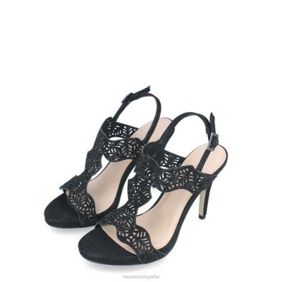 Menbur mujer brenner 204L875 tacones altos negro