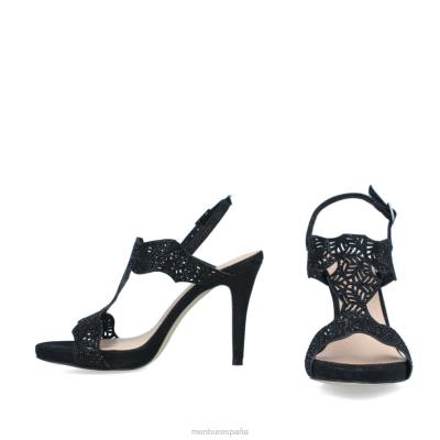 Menbur mujer brenner 204L875 tacones altos negro