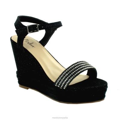 Menbur mujer brienno 204L1387 tacones altos negro