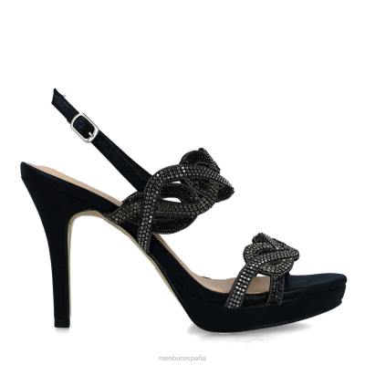 Menbur mujer brusasco 204L4816 tacones altos negro