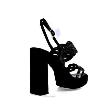 Menbur mujer brusasco 204L5002 tacones altos negro