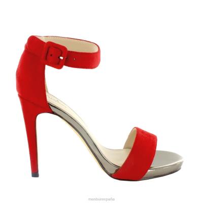 Menbur mujer burano 204L1388 tacones altos rojo