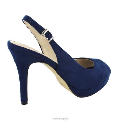 Menbur mujer busana 204L4246 tacones altos azul oscuro