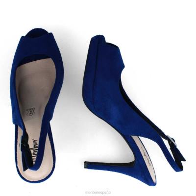 Menbur mujer busana 204L965 tacones altos azul medio