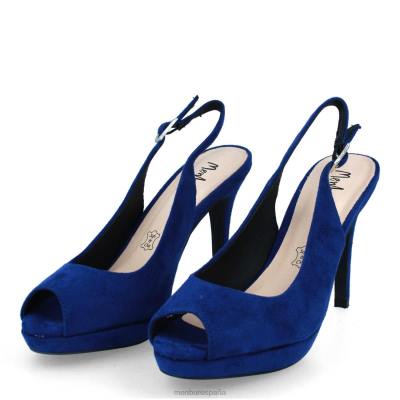 Menbur mujer busana 204L965 tacones altos azul medio