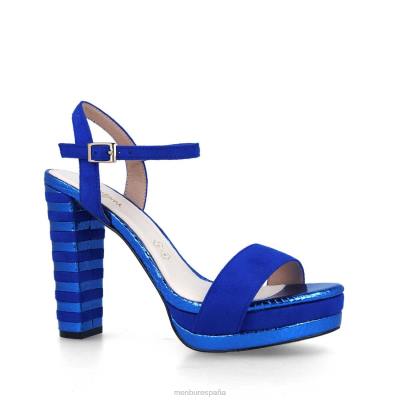 Menbur mujer cadeasse 204L5372 tacones altos azul medio