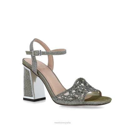 Menbur mujer caelus 204L5093 tacones altos gris