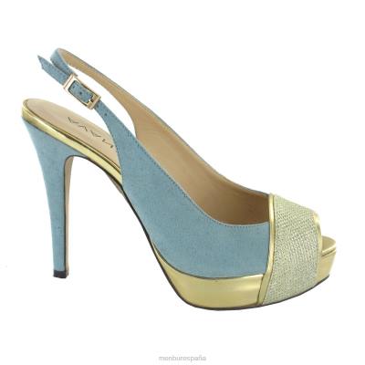 Menbur mujer calardo 204L1158 tacones altos azul claro