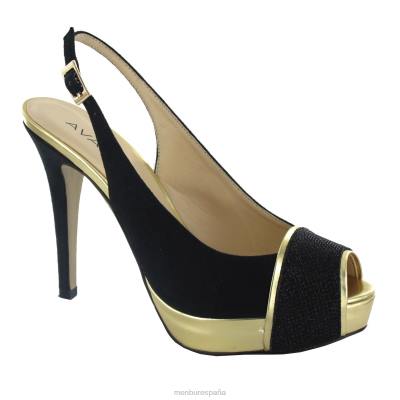 Menbur mujer calardo 204L4695 tacones altos negro