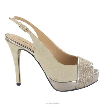 Menbur mujer calardo 204L4696 tacones altos beige