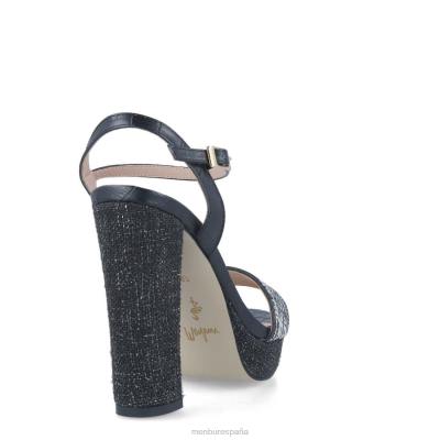 Menbur mujer calendario 204L1496 tacones altos negro