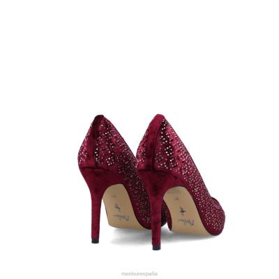 Menbur mujer caluso 204L4101 tacones altos rojo