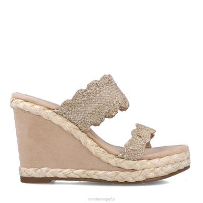 Menbur mujer cambroso 204L5453 tacones altos beige