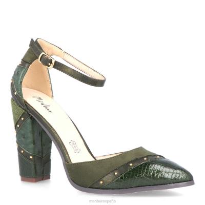 Menbur mujer camburzano 204L5301 tacones altos verde