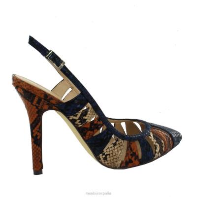 Menbur mujer camerun 204L1362 tacones altos azul oscuro