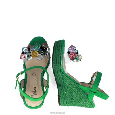 Menbur mujer caminetto 204L5145 tacones altos verde