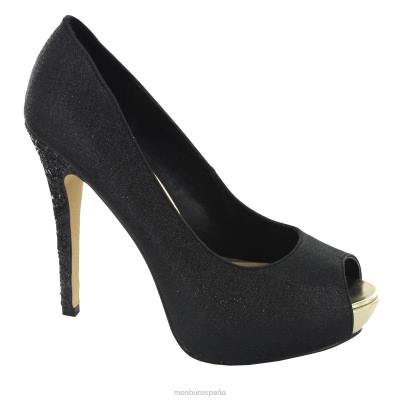 Menbur mujer campana 204L4709 tacones altos negro