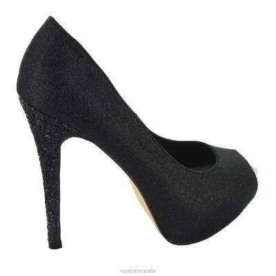 Menbur mujer campana 204L4709 tacones altos negro