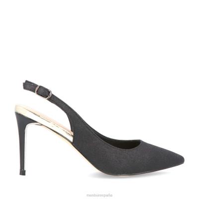 Menbur mujer campestre 204L1390 tacones altos negro