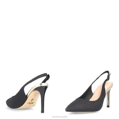 Menbur mujer campestre 204L1390 tacones altos negro