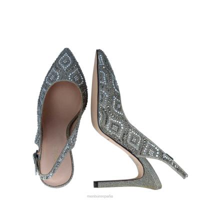 Menbur mujer campolo 204L4116 tacones altos gris