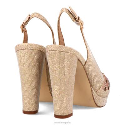 Menbur mujer canal 204L4110 tacones altos beige