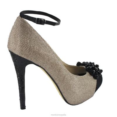 Menbur mujer canillas 204L4755 tacones altos beige