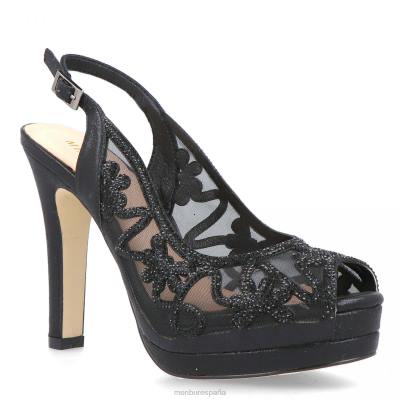 Menbur mujer cantalupo 204L5315 tacones altos negro