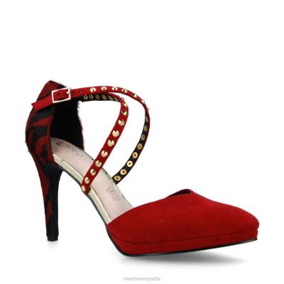 Menbur mujer cantarana 204L5310 tacones altos rojo