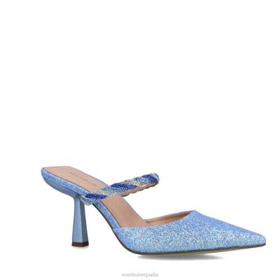 Menbur mujer capella 204L3743 tacones altos azul medio