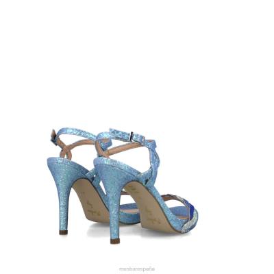 Menbur mujer capella 204L731 tacones altos azul medio