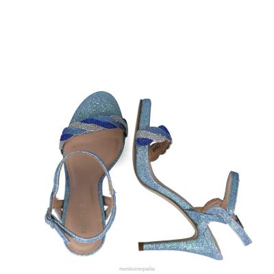 Menbur mujer capella 204L731 tacones altos azul medio