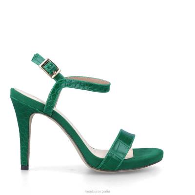 Menbur mujer capodirigo 204L4030 tacones altos verde