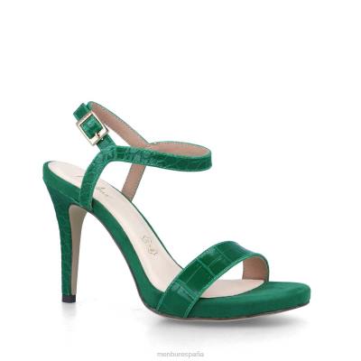 Menbur mujer capodirigo 204L4030 tacones altos verde