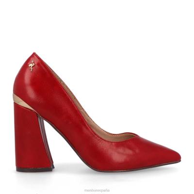 Menbur mujer carlo 204L5011 tacones altos rojo